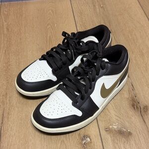 Nike Espresso and White Dunks